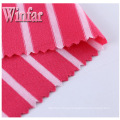 Textile Single Jersey Yarn Dye Spandex Polyester Fabric